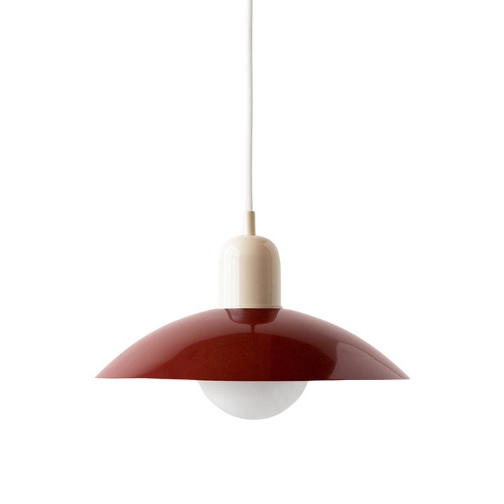 BowLift | Scandinavian Hanging Lamp Macaron with Height Adjustment – Pastel Lamp for Living Room and Dining Room