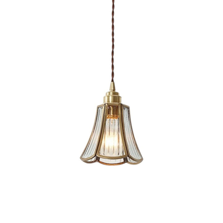 BowLift | Vintage Pendant Lamp from Ceramic, Adjustable Height – Lighting for Living Room and Dining Room, Warm LED Light