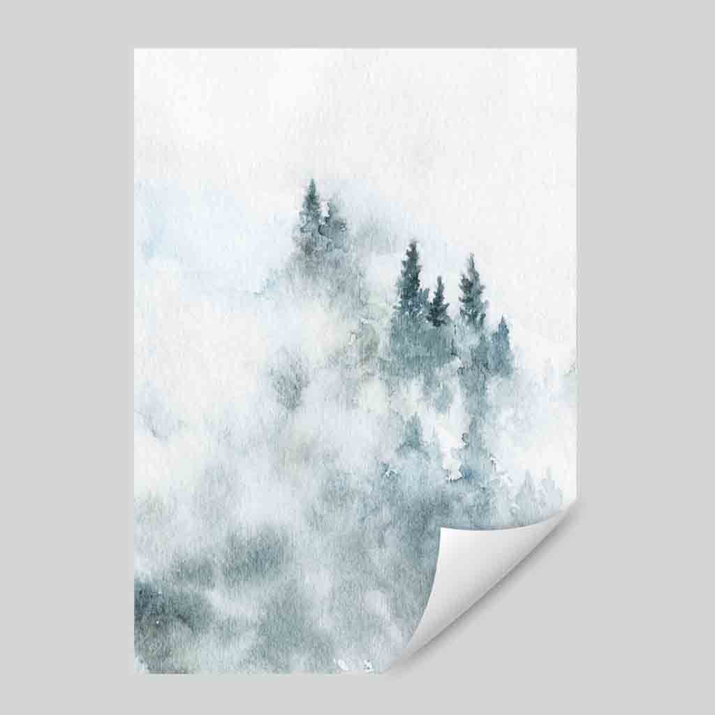 Abstract Landscape Art Print of Painting No. 2 | Bowlift