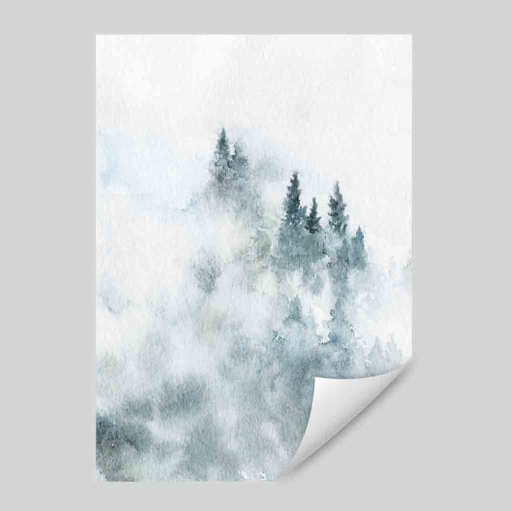 Abstract Landscape Art Print of Painting No. 2 | Bowlift