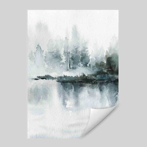 Abstract Landscape Art Print from Painting No. 4 | Bowlift