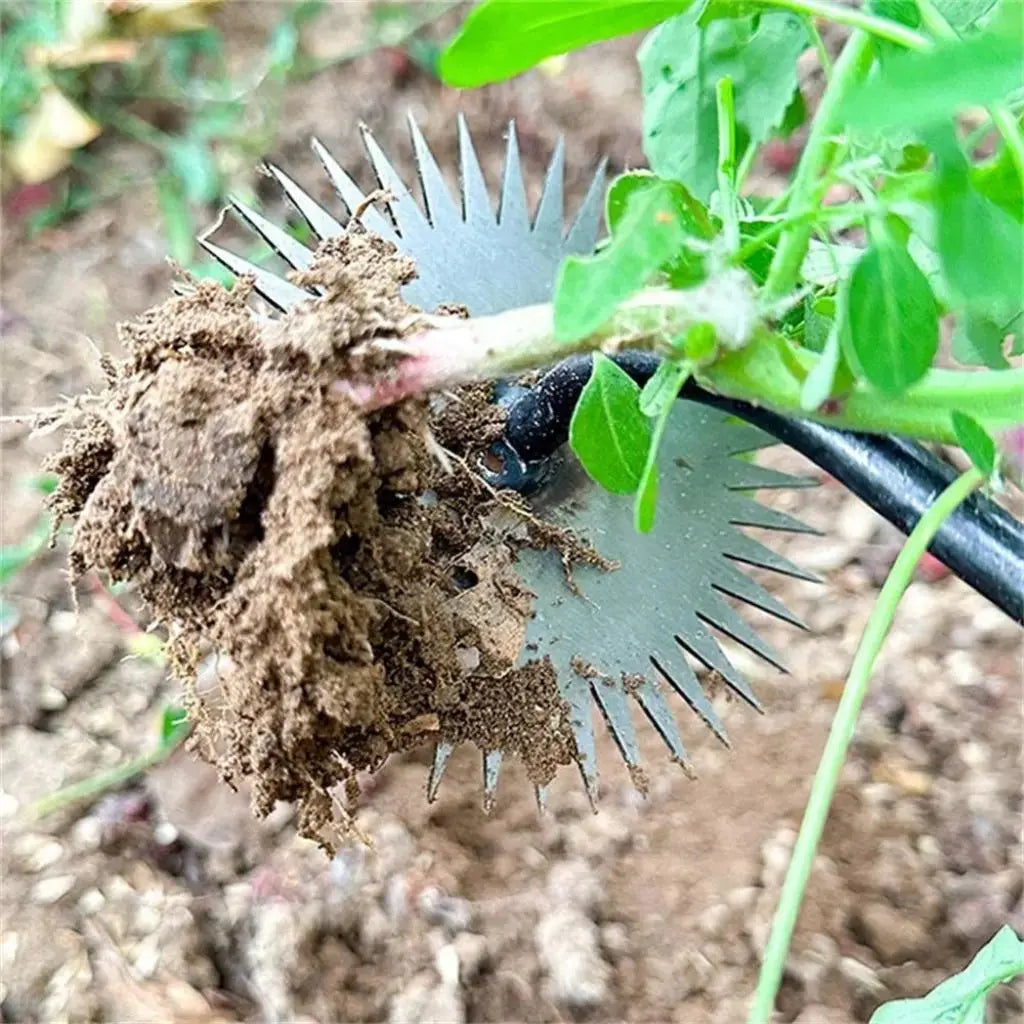 BowLift | Sunflower hoe with wooden handle – Effortless weed removal