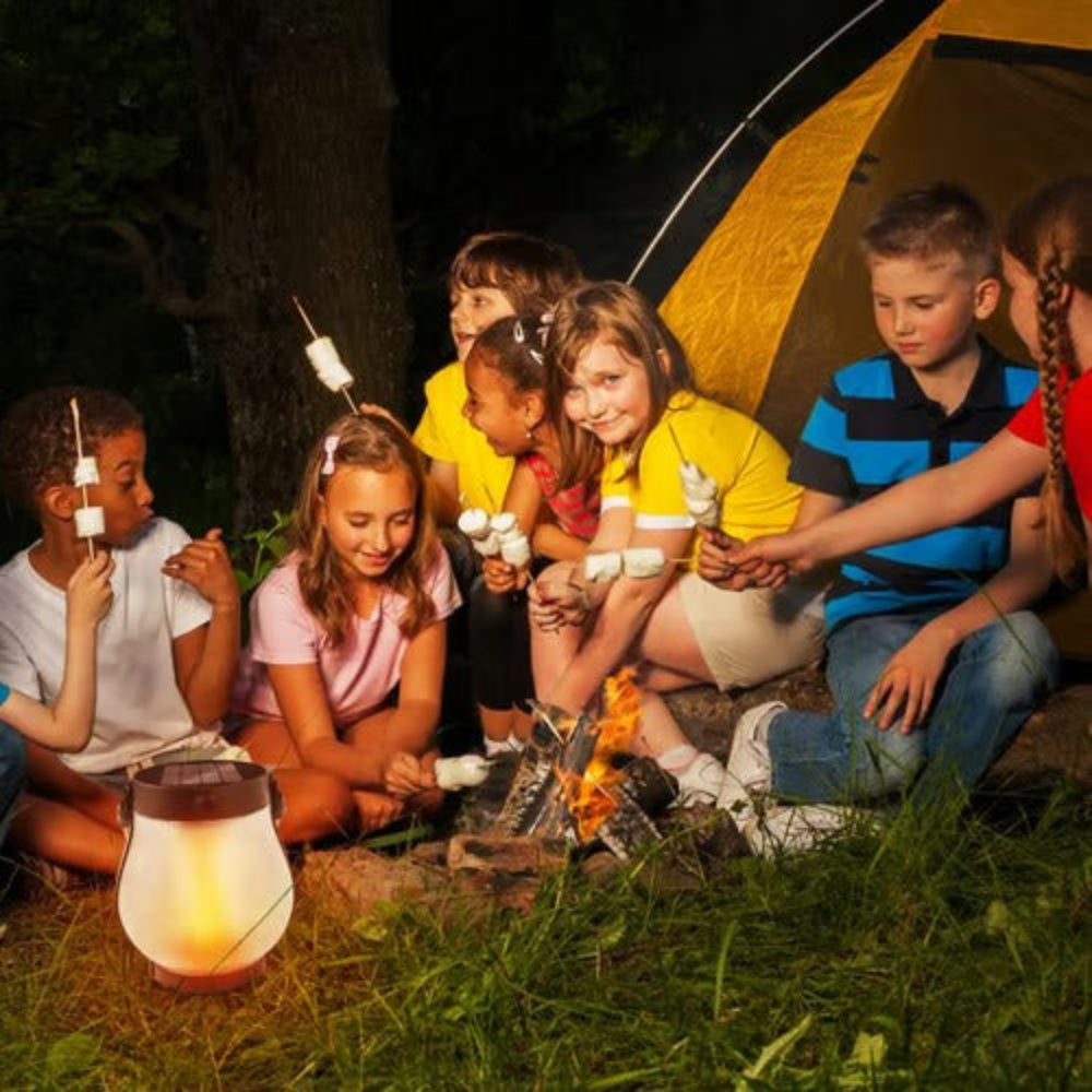 BowLift | Centerpieces Solar Light Waterproof Lantern Flickering Garden Lamp