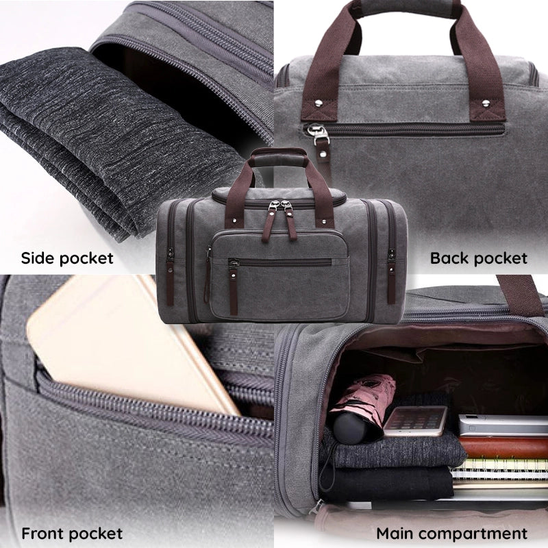 BowLift | Large Capacity Canvas Travel Bag