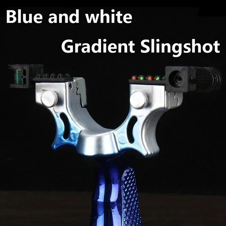 BowLift | Slingshot with Anti-Slip Grip | Built-in Laser & Level for Precision Shooting