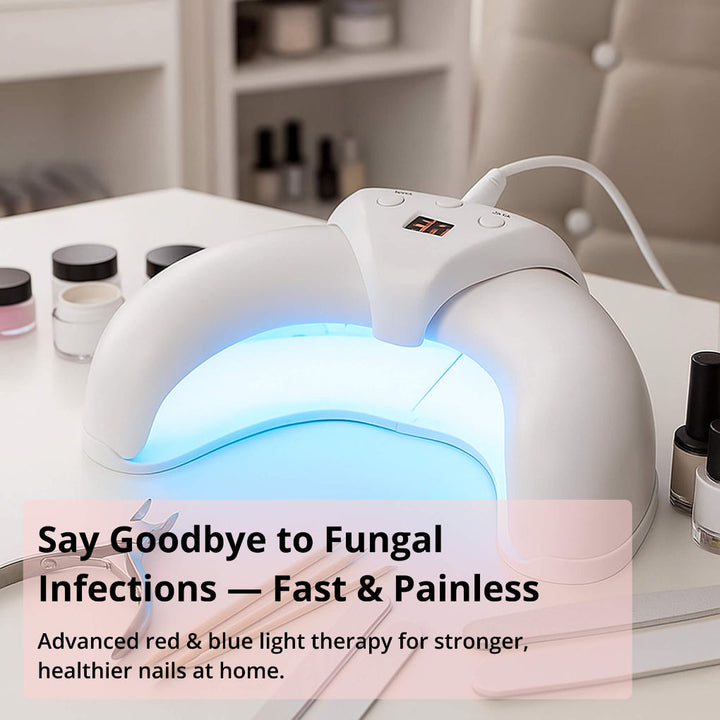 Laser Nail Treatment Device – Red and blue light against nail fungus | Bowlift