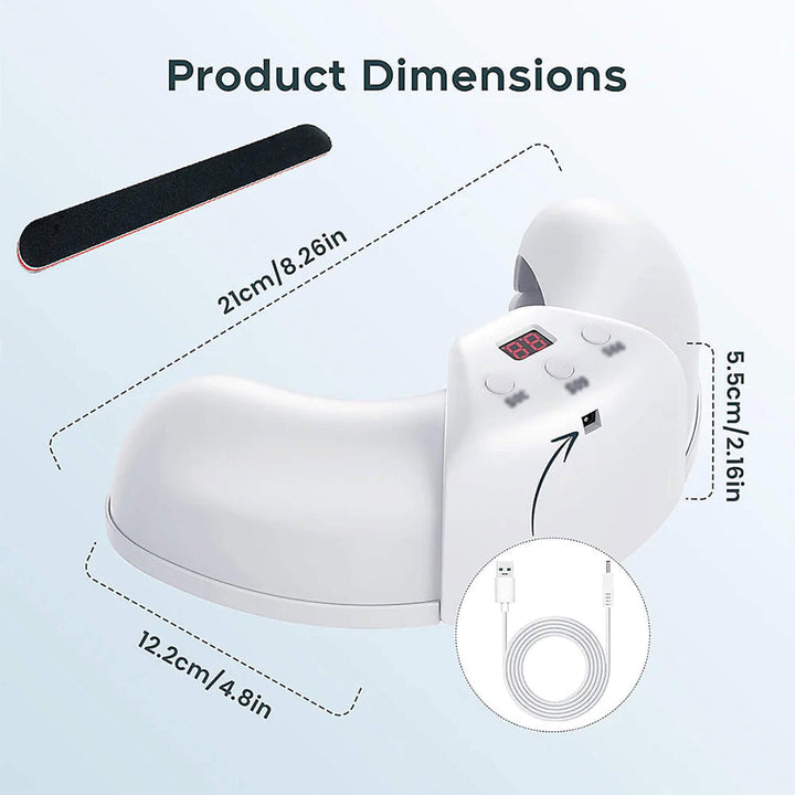 Laser Nail Treatment Device – Red and blue light against nail fungus | Bowlift