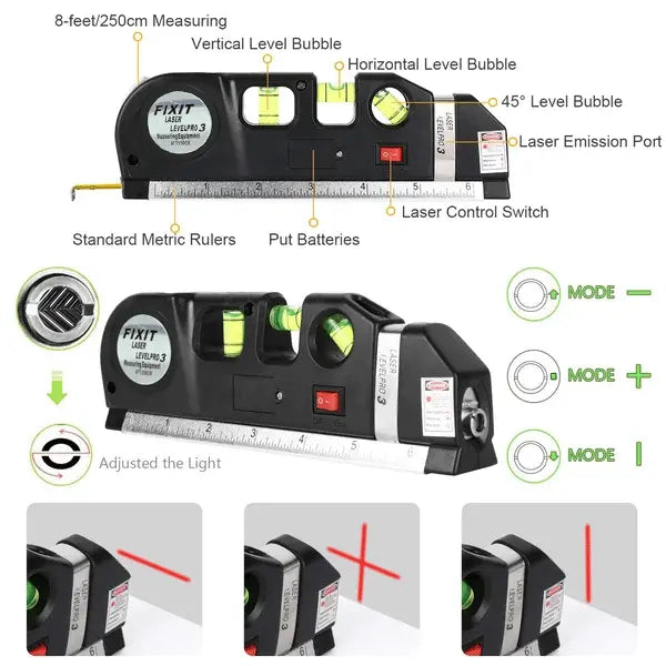 BowLift | Laser tool for precise measurements and alignments
