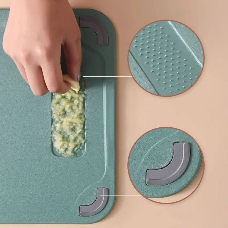 BowLift | Durable stainless steel cutting board, usable on both sides & non-stick