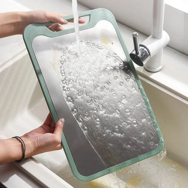 BowLift | Multifunctional cutting board made of stainless steel with non-stick surface