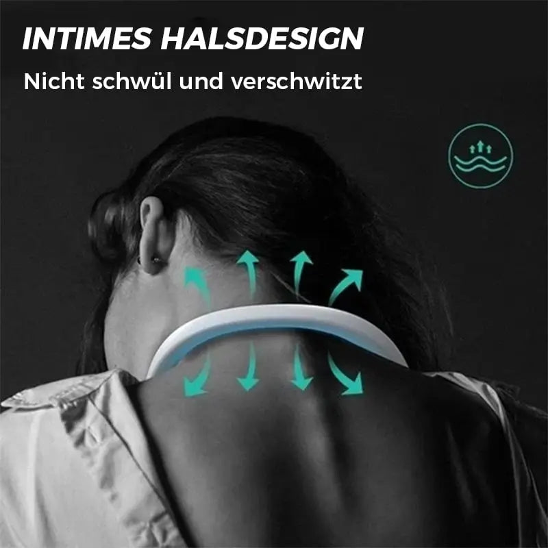 BowLift | Silent Neck Fan – Hands-free, safe & ideal for summer activities