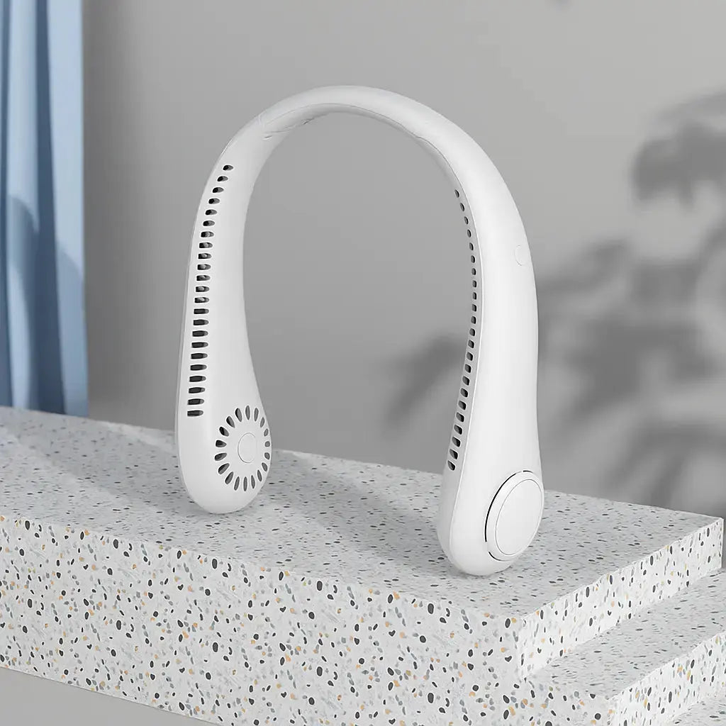 BowLift | Silent Neck Fan – Hands-free, safe & ideal for summer activities