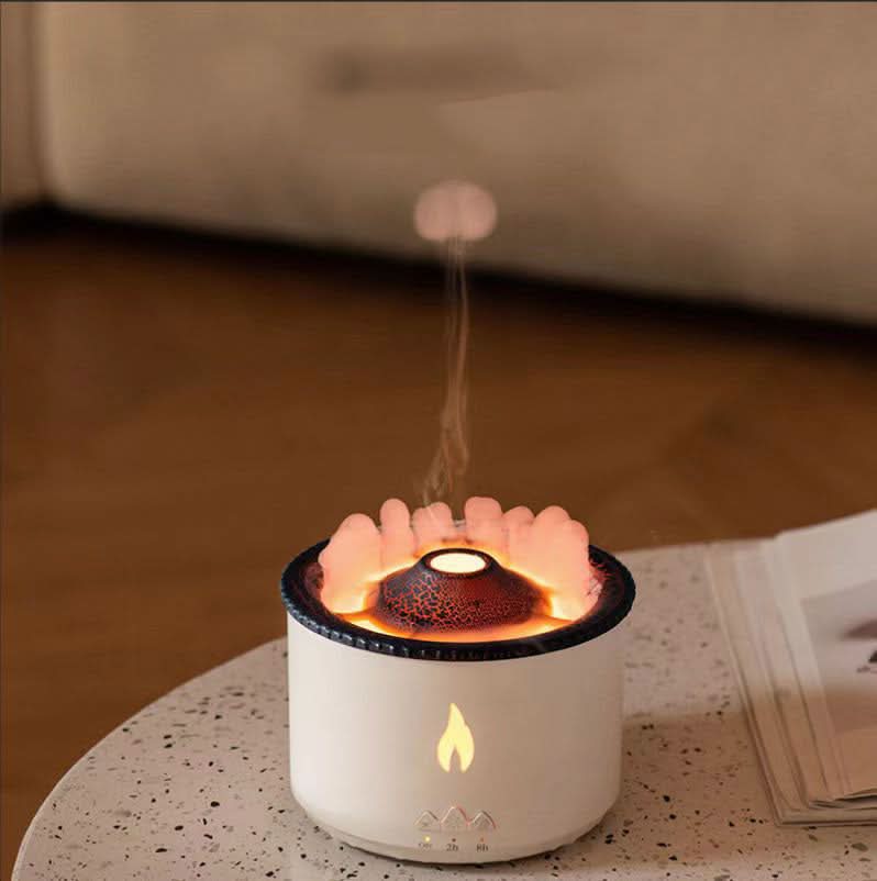 BowLift | Stylish Aroma Diffuser & Humidifier with Real Flame Effect