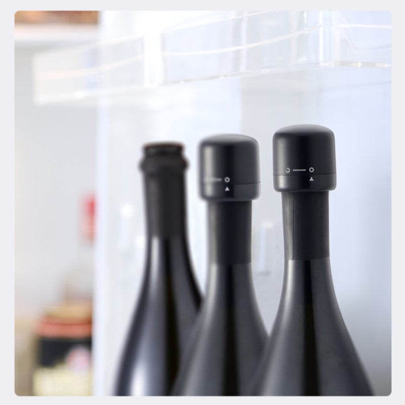 Reusable Leakproof Silicone Sealed Champagne Wine Bottle Stopper | Bowlift