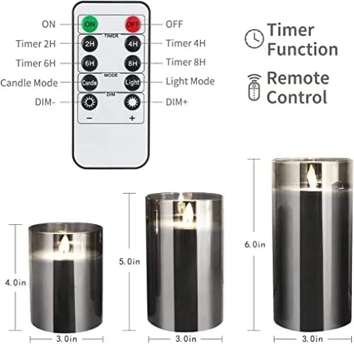 Flameless LED candles | Bowlift