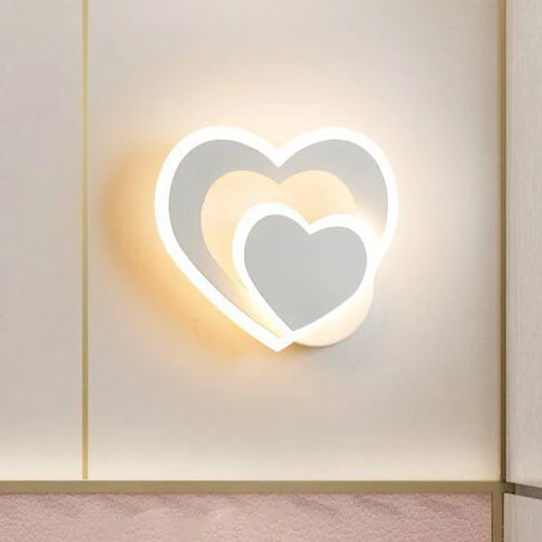 BowLift | Heart Wall Light | Romantic Design | Easy Installation - AtmosLove