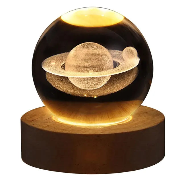 Solar-System Table Lamp – LED Light with Planet Design for Living Spaces | Bowlift