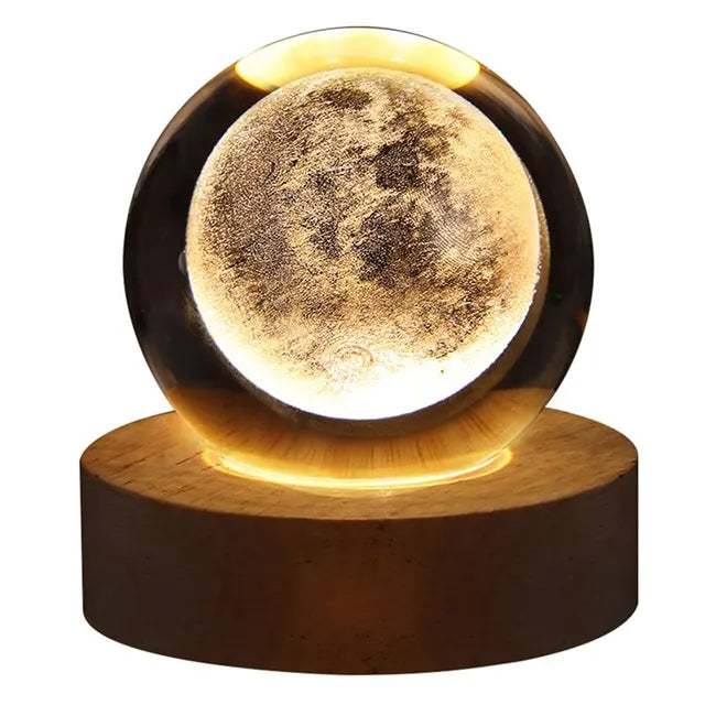 Solar-System Table Lamp – LED Light with Planet Design for Living Spaces | Bowlift