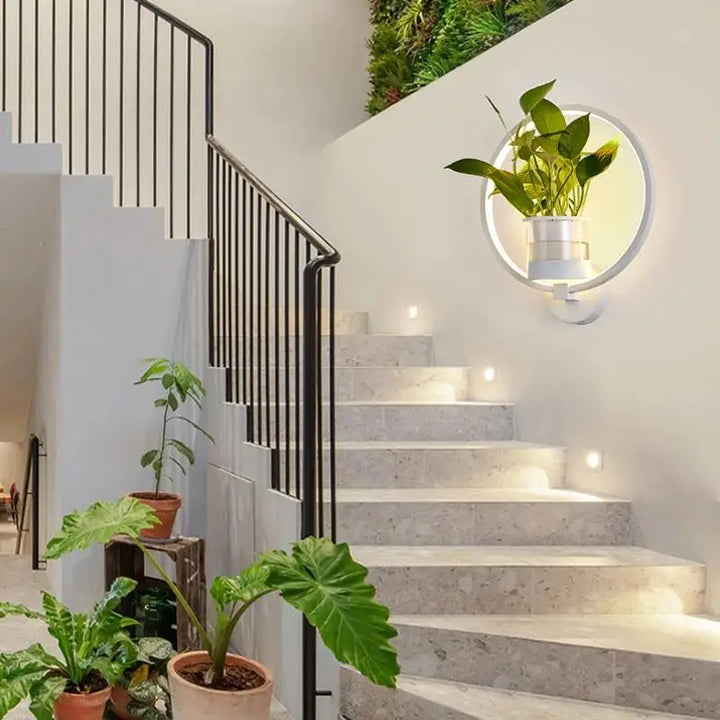 BowLift | LED Wall Light FloraGlow | Modern Design | Warm Light | 32x22x30 cm