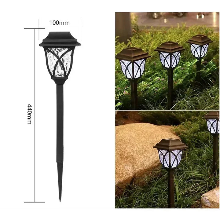LED Solar Garden Lights – Decorative Solar-Powered Lawn Lights for Outdoor Pathways | Bowlift