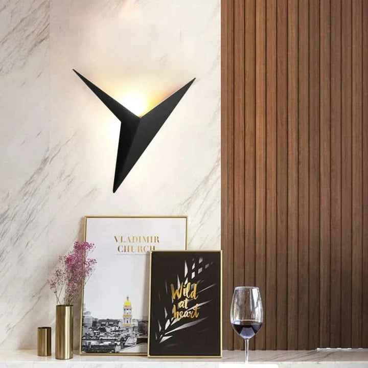 BowLift | Modern LED Triangular Wall Lamp for Stylish Interiors