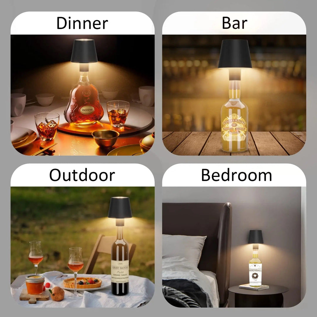 BowLift | Bottlelight - Wireless rechargeable lamp for bottles