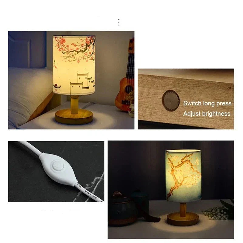 BowLift | Japanese Lamp - Rose Lamp - Dimmable - Night Lamp