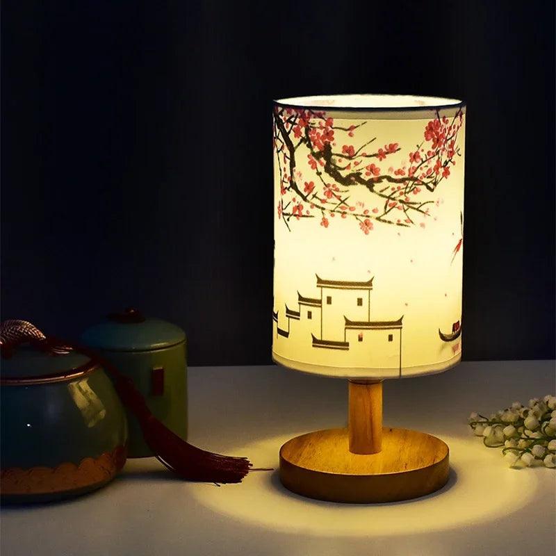 BowLift | VibeGlow - Modern Japandi Table Lamp with Elegance