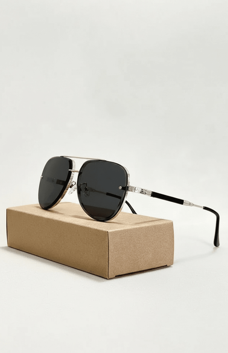 Aviator sunglasses UV400 with anti-reflection | Bowlift