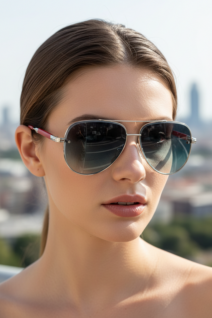 Aviator sunglasses UV400 with anti-reflection | Bowlift