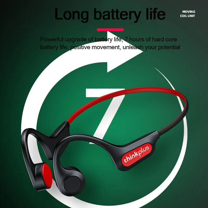 BowLift | Bone Conduction Headphones | Bluetooth 5.3, IP56 Waterproof & Ideal for Sports and Everyday Use