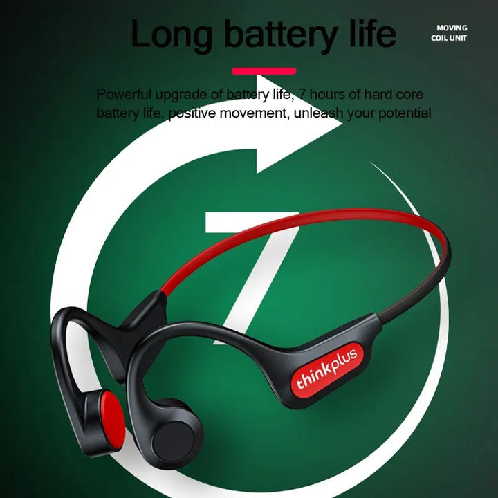 BowLift | Bone Conduction Headphones | Bluetooth 5.3, IP56 Waterproof & Ideal for Sports and Everyday Use