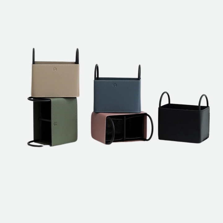BowLift | Oslo Leather Storage Basket