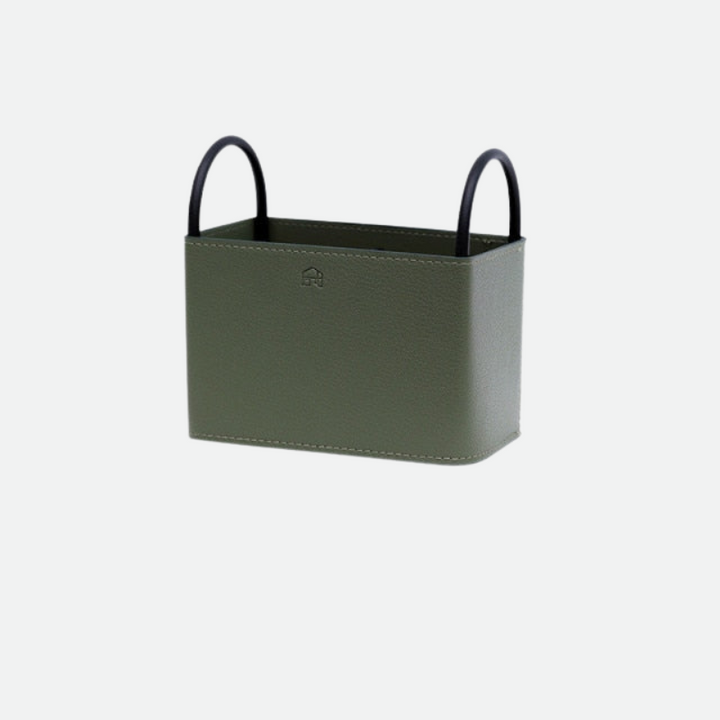 BowLift | Oslo Leather Storage Basket