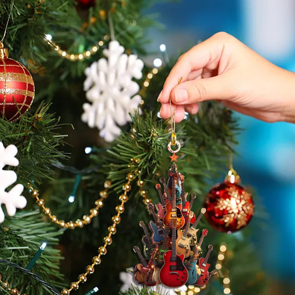 BowLift | Lightweight Acrylic Christmas Tree Ornament – Stylish Decoration for Holidays