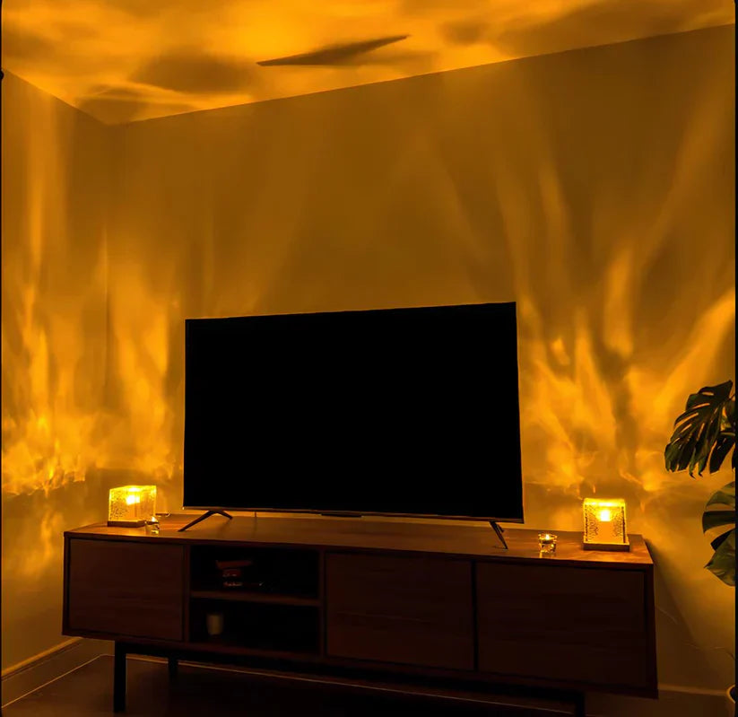BowLift | LED Table Lamp with Water Wave Effect