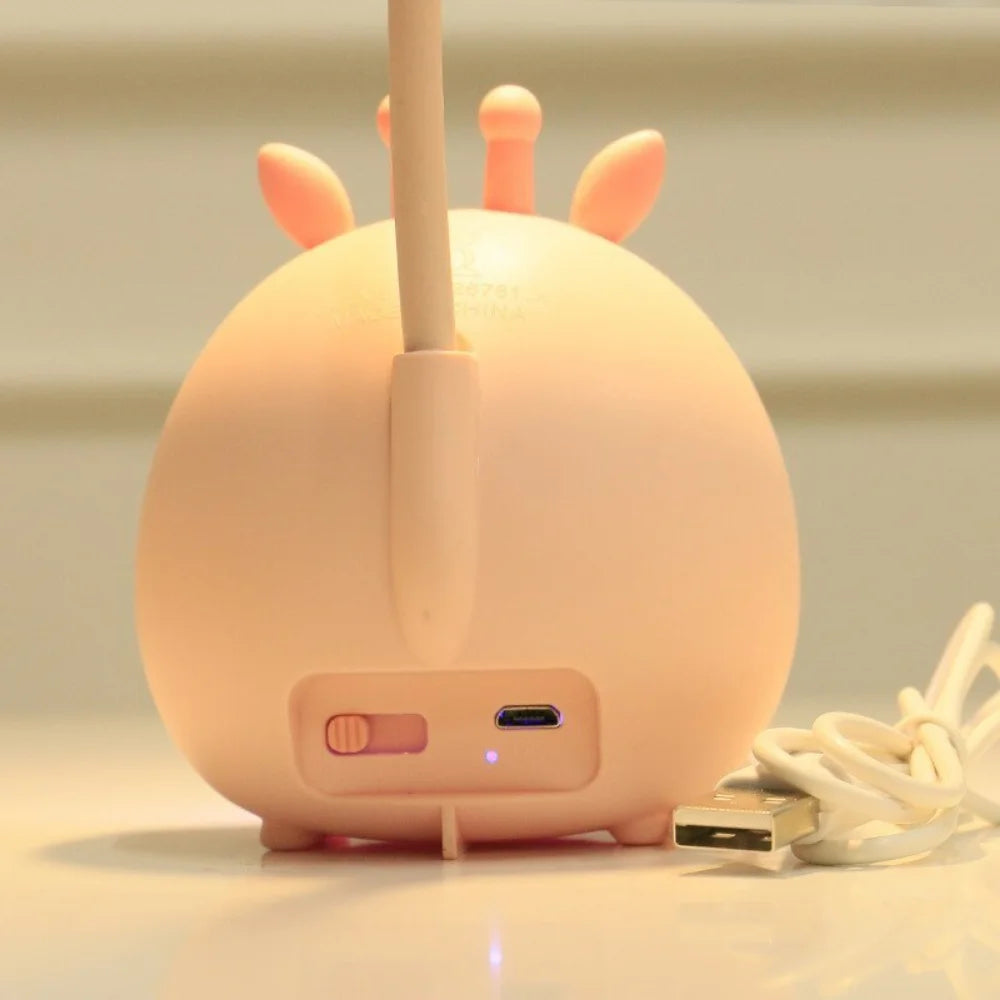 Safe LED Children's Reading Lamp with Night Function Bowlift