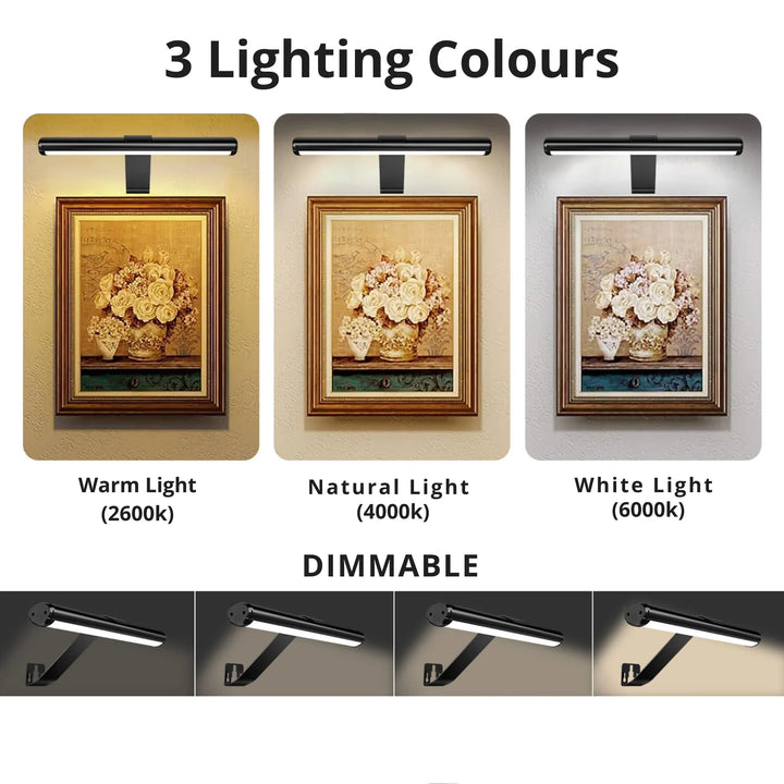 BowLift | Gallery Light - Wireless Rechargeable Wall Lamp