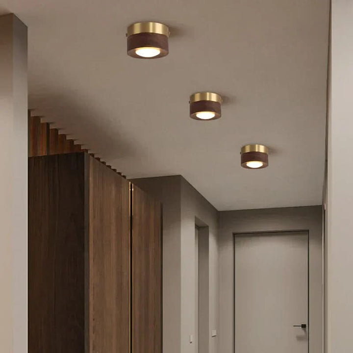 BowLift | Energy-saving Walnut Light Solution