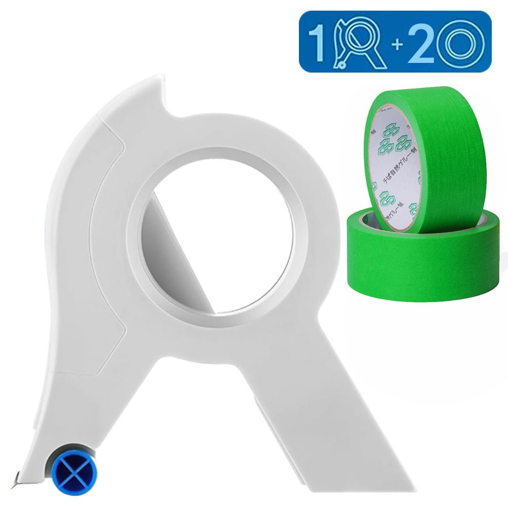 BowLift | Paint Tape Applicator For Clean Paint Edges With Cutter And Rollers