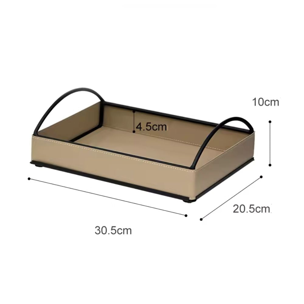 BowLift | Linéa Faux Leather Display Tray