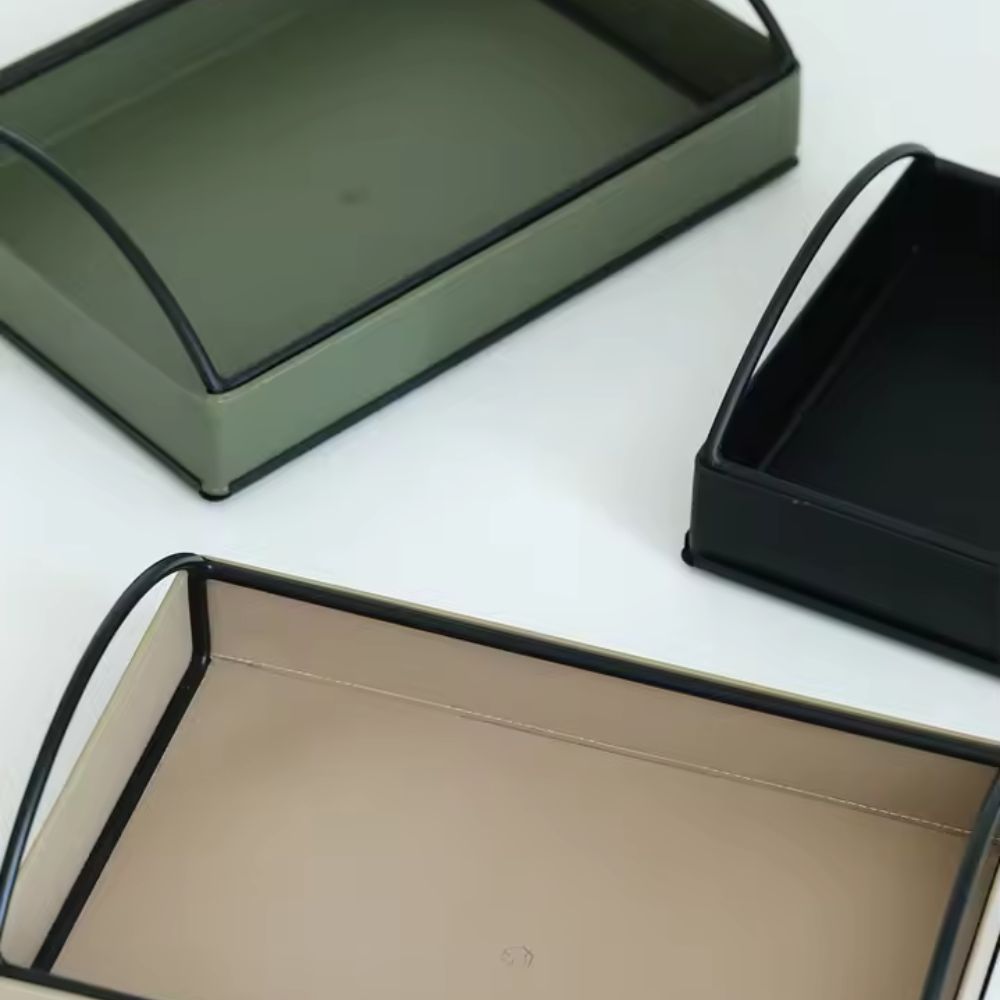 BowLift | Linéa Faux Leather Display Tray