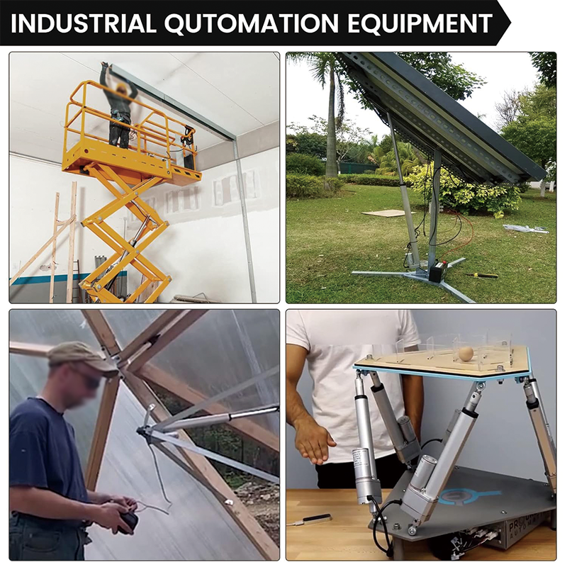 BowLift | Linear Actuator 12 Inch 12" High Speed 14mm/s,Linear Actuator Motor 1000N DC12V with Mounting Brackets
