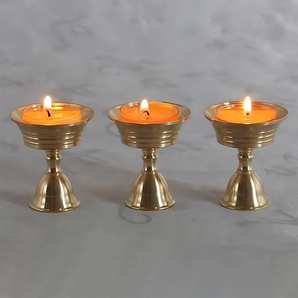 BowLift | Vintage Copper Cup Candle Holder