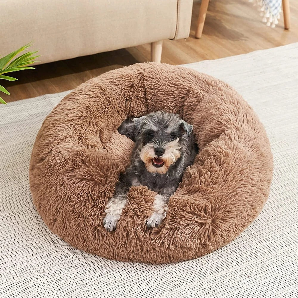 BowLift | Calming Faux Fur Washable Dog Bed Cushion