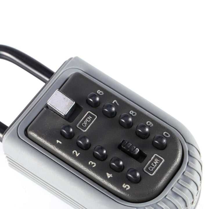 BowLift | Lock Picks 10 Digit Combination Lock Safe Storage Box Combination Padlock Portable Key Safe Box Key Holder For Home Outdoor Used