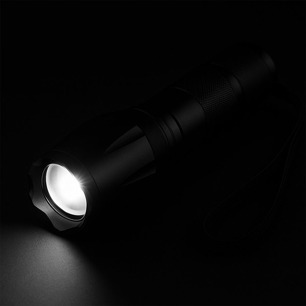 Taclight LED Zoom Flashlight (waterproof and shockproof) w/5 functions | Bowlift