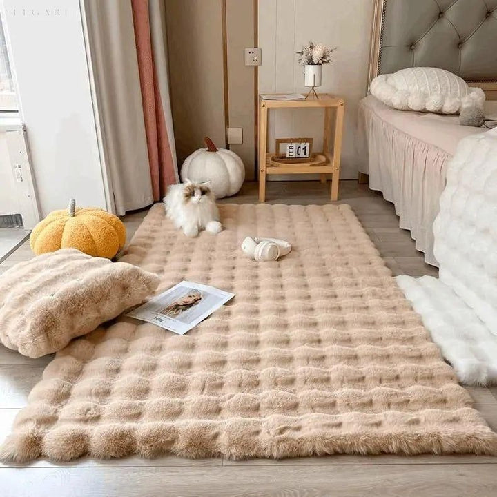 Lorvi - Plush Fashion BubBowlifte Flower Rugs | Bowlift