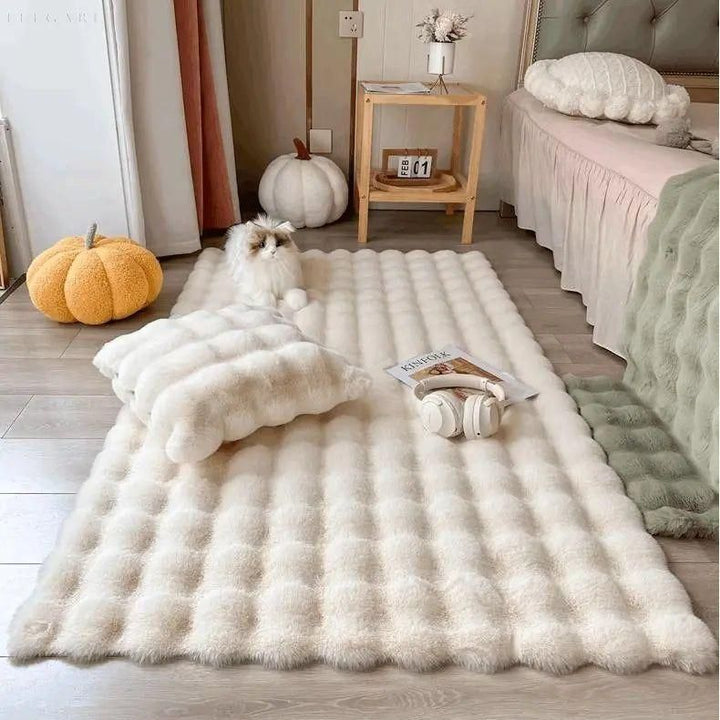 BowLift | Lorvi | Plush Rug Flower