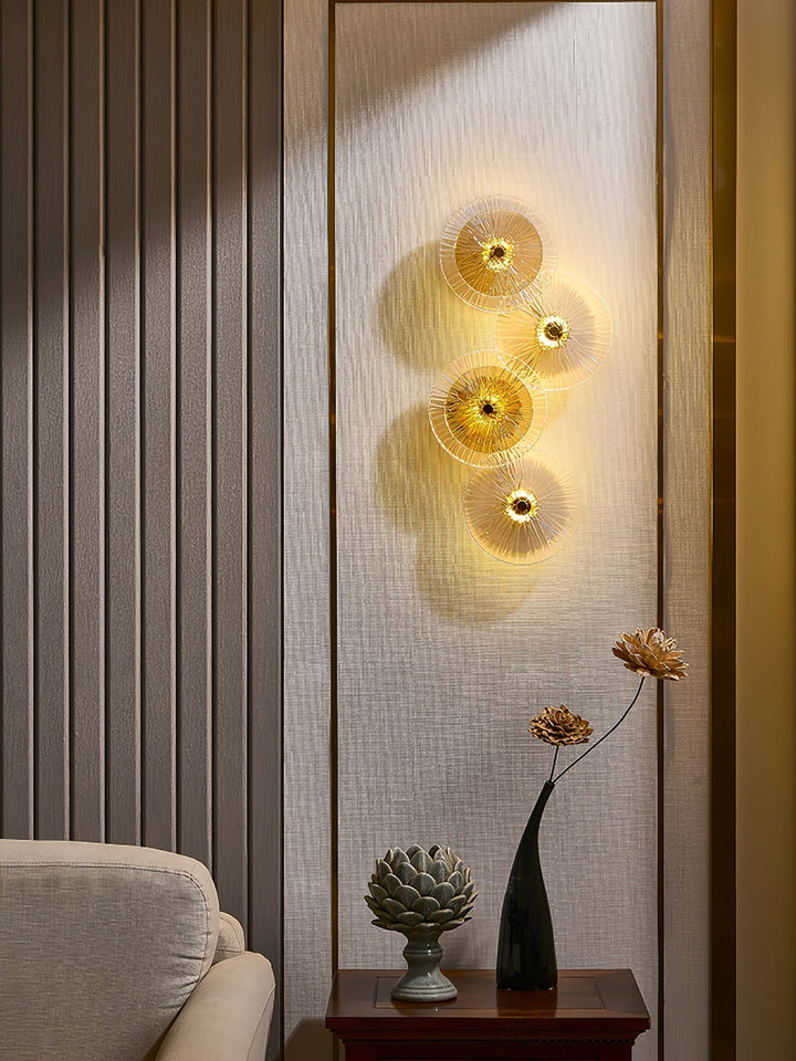 BowLift | LotusGlow – Modern Lotus Flower Wall Light for Serenity